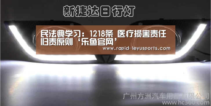 民法典学习:1218条 医疗损害责任归责原则‘乐鱼官网’(图1) 中国站入口